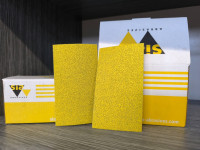 SIA Brusný papír 70x125mm, přířez bez otvorů